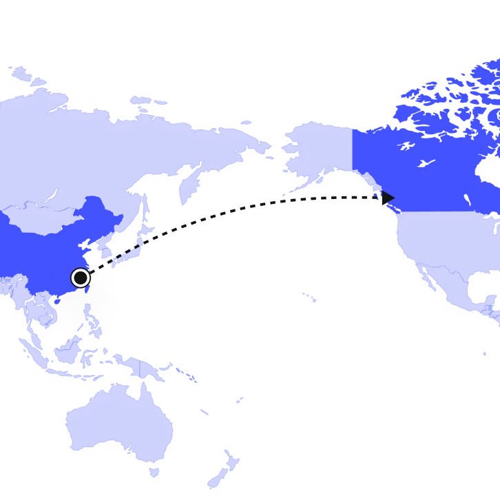 Shipping from China to Canada Shipping from China to Canada